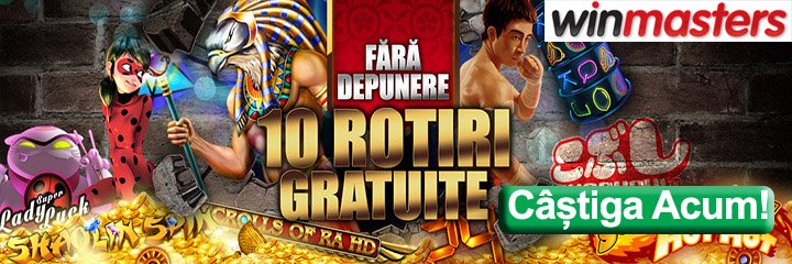 10 Rotiri Gratuite Winmasters