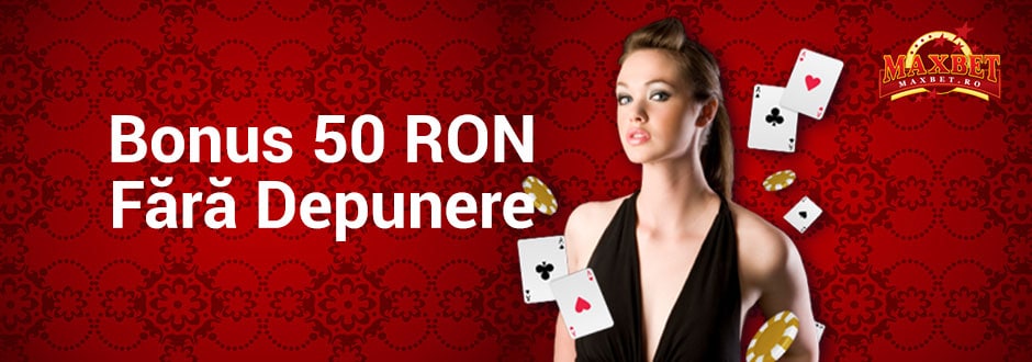 Maxbet Casino Online Bonus 50 RON Gratis la inregistrare