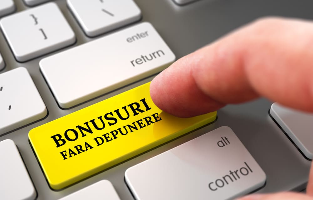 bonus fara depunere 2018 poza tasta enter