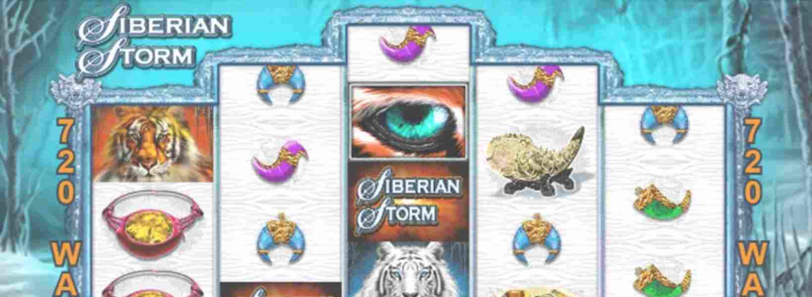 siberian storm sloturi noi 2018