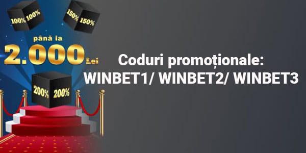 bonus de bun venit Winbet Romania