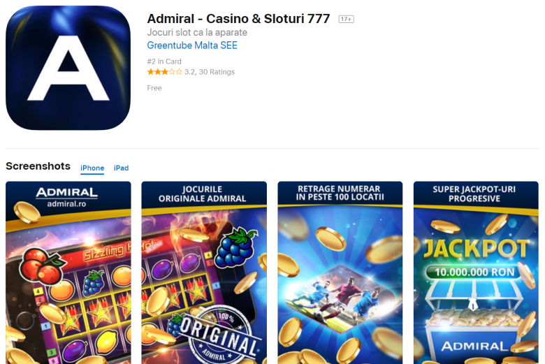 admiral app ios