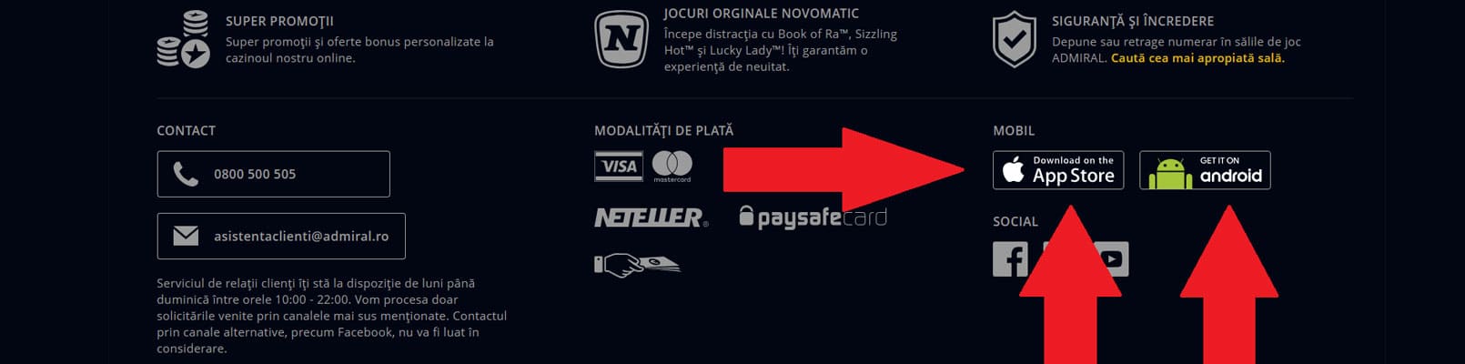 admiral mobile casino