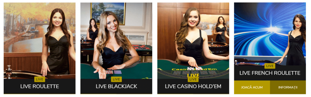 jocuri live casino efortuna
