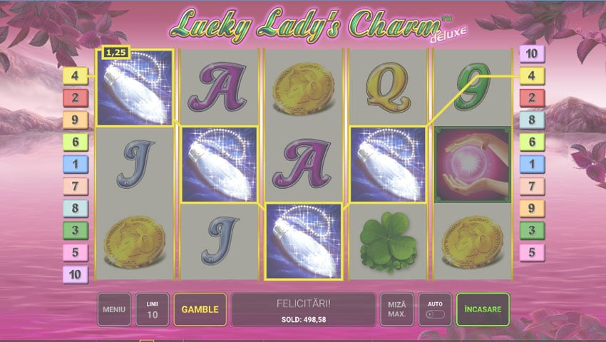 lucky lady charm deluxe gratis