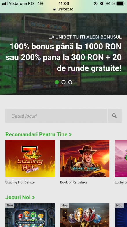 aplicație unibet jocuri