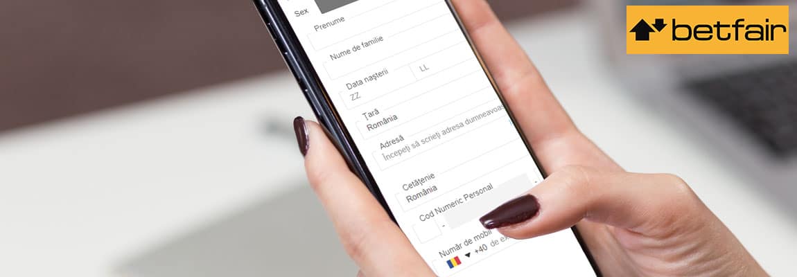 inregistrare Betfair