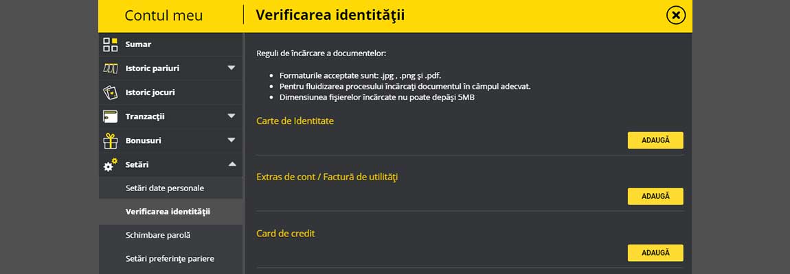 verificare cont fortuna