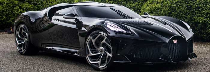 bugatti voiture noire