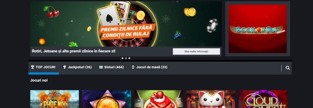 primii pasi la casino online jocuri