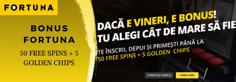 oferta fortuna cu 50 rotiri gratuite fortuna