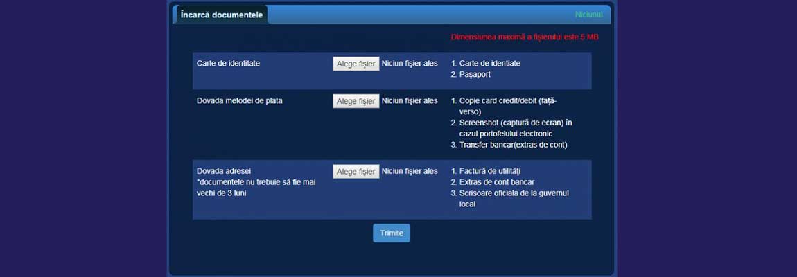 cum faci o verificare cont baumbet