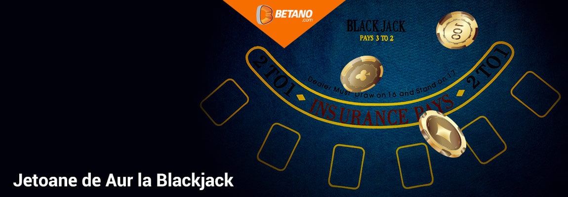 jeton de aur blackjack live