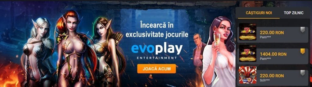 winbet casino in colaborare cu evoplay