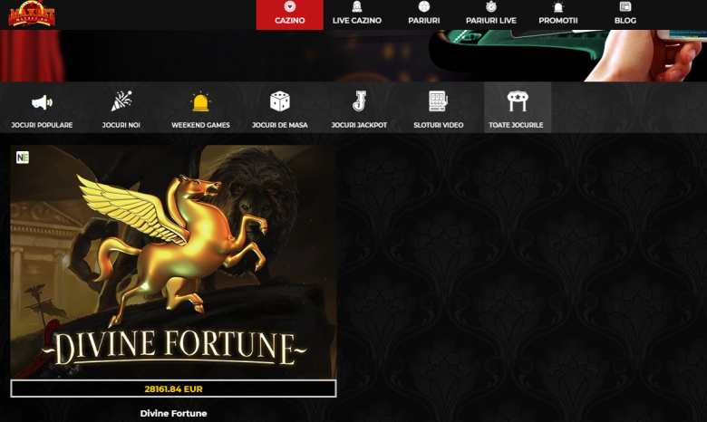jackpot divine fortune maxbet