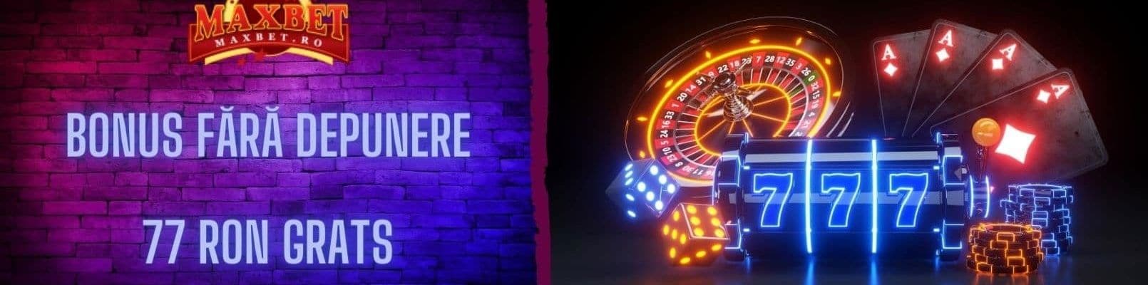 77 ron gratis maxbet promoție