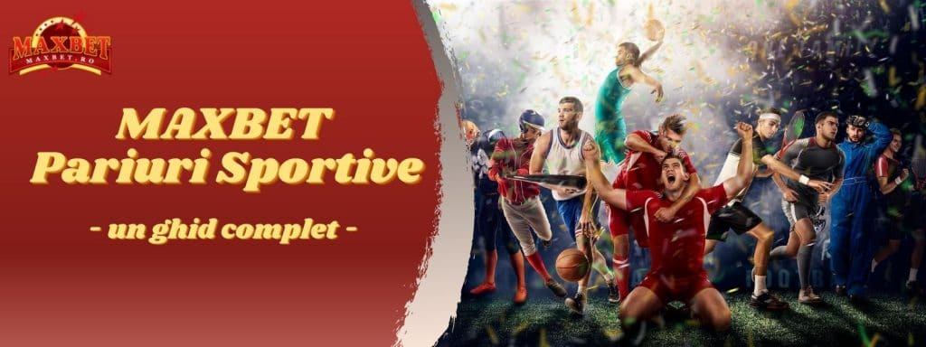 banner cu maxbet pariuri sportive online