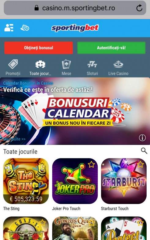 sportingbet mobile app
