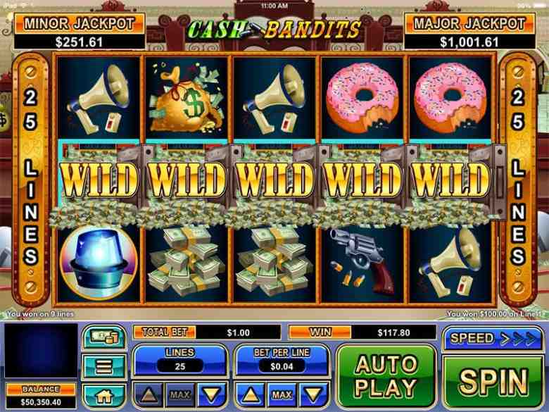 cash bandits sloturi vechi