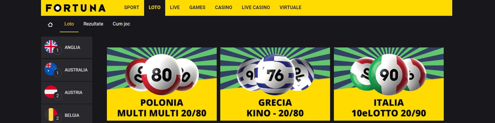 loterie online fortuna