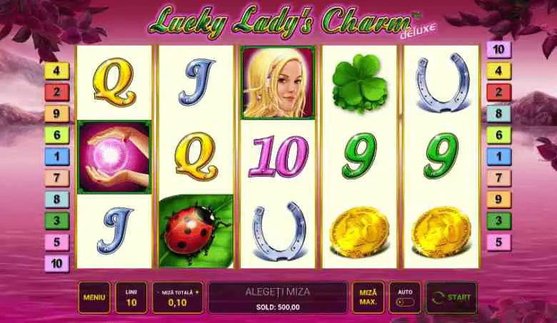 sloturi femei lucky lady charm