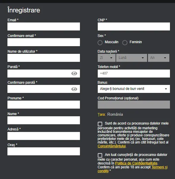 fortuna loto Italia inregistrare