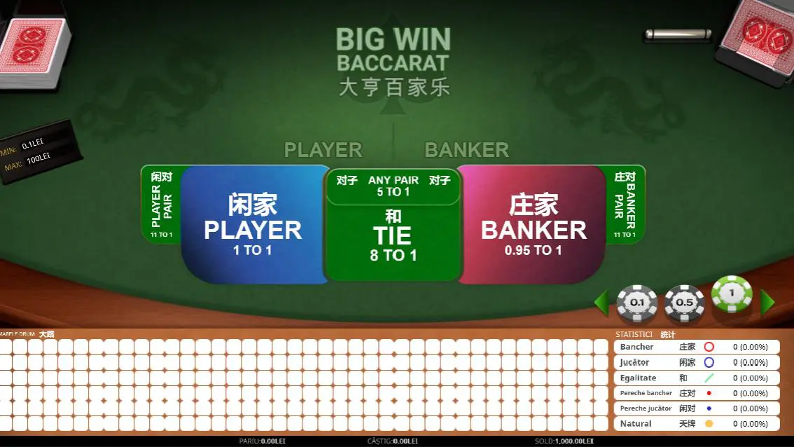 big win baccarat betano