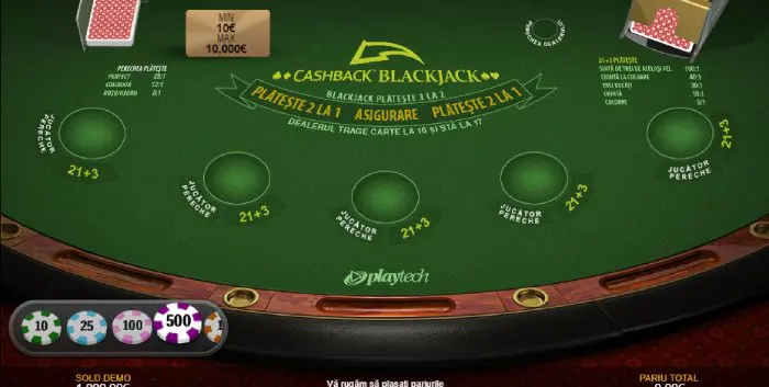 blackjack betano cashback online