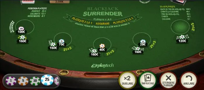 blackjack live betano