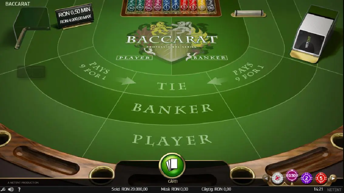 clasic baccarat betano