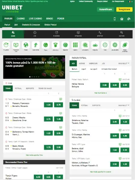 unibet pariurile