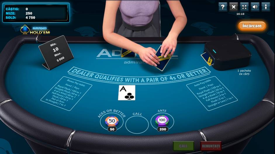 admiral poker grand casino