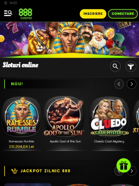 jocurile 888 casino romania