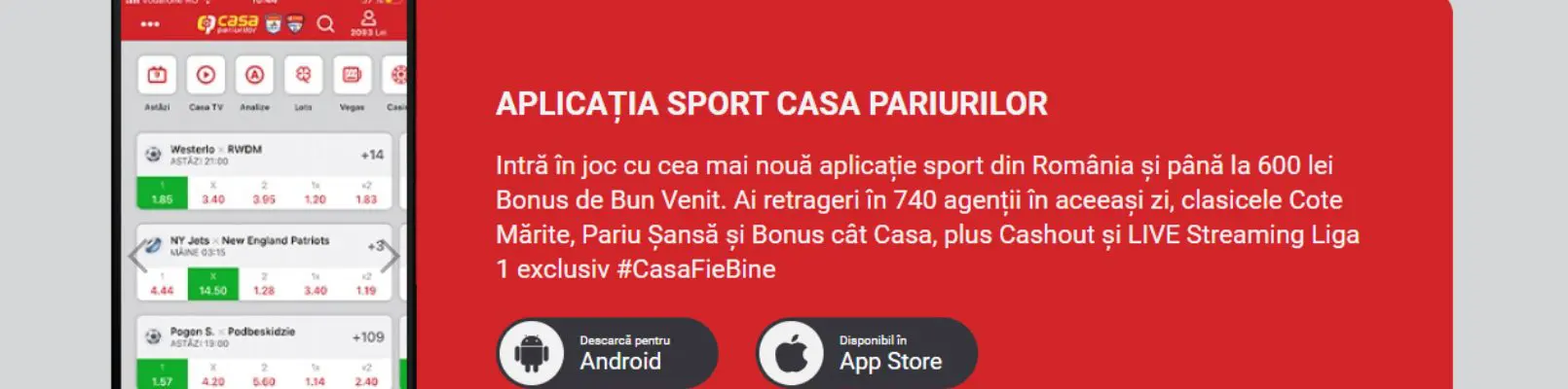 oferta sportiva casa pariurilor mobil