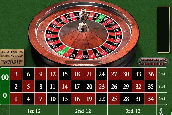 efortuna ruleta americana online