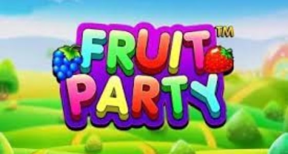 fruit party slot logo