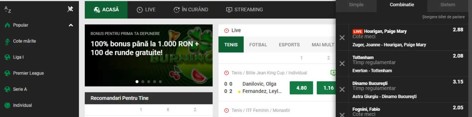 cum pariez la unibet ghid