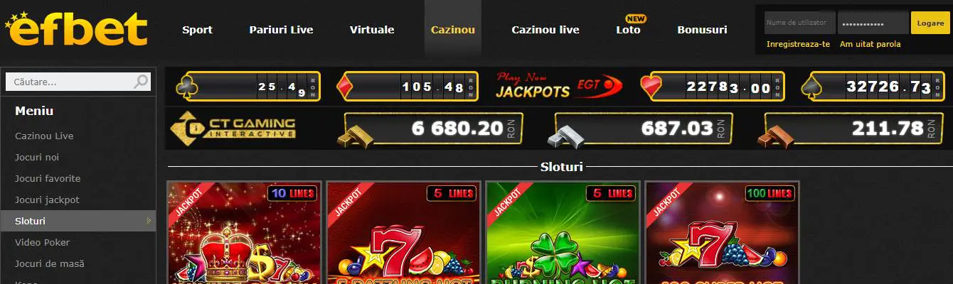 efbet casino ghid