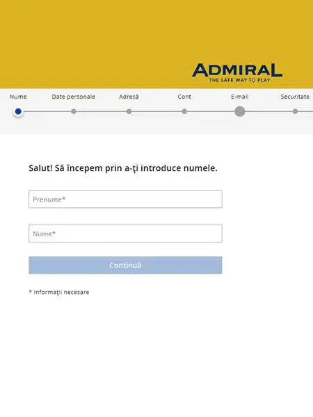 admiral casino cont