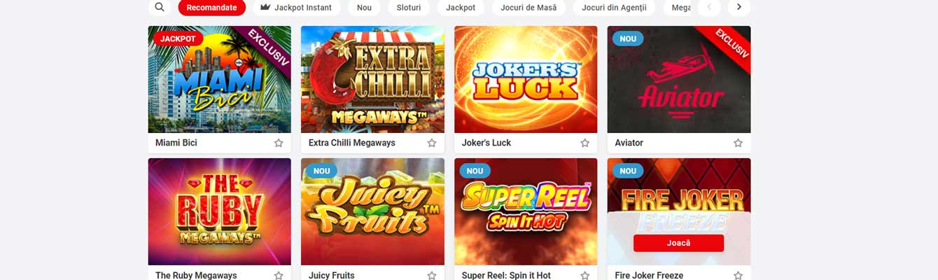 optiuni jocuri superbet