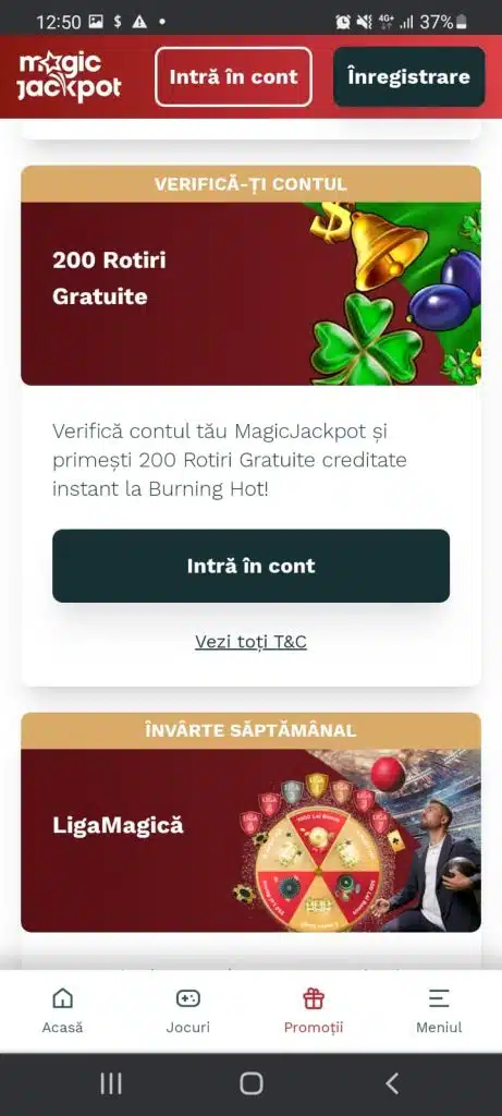 mobil magic jackpot