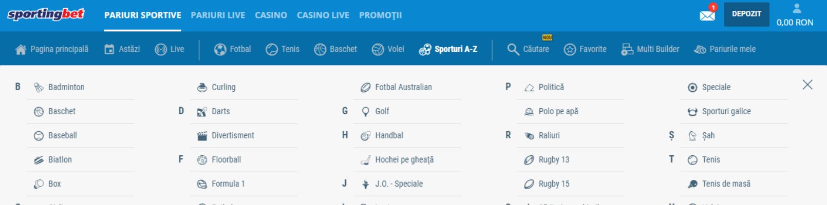 sport pariuri sportingbet