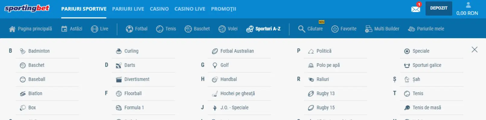 sport pariuri sportingbet