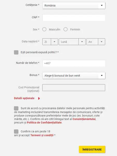 casa pariurilor inregistrare detalii