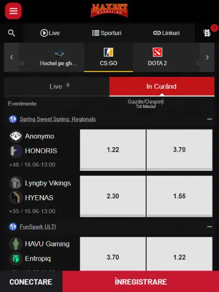 pariuri maxbet cs ghid