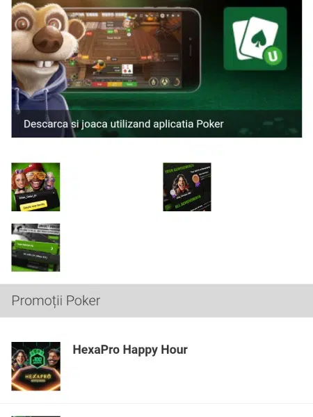 camere de poker top