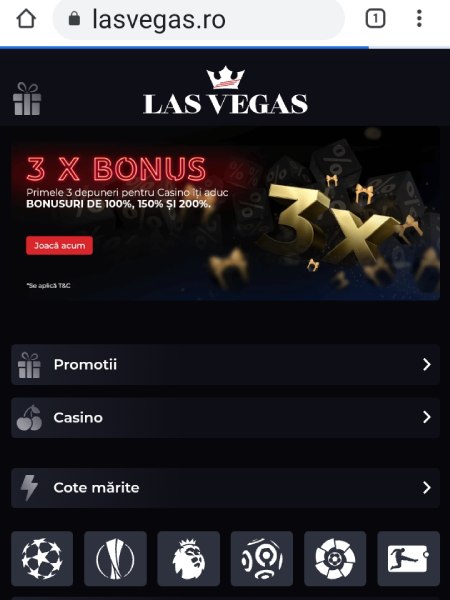las vegas mobile aplicatie