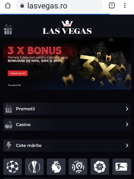 las vegas mobile aplicatie