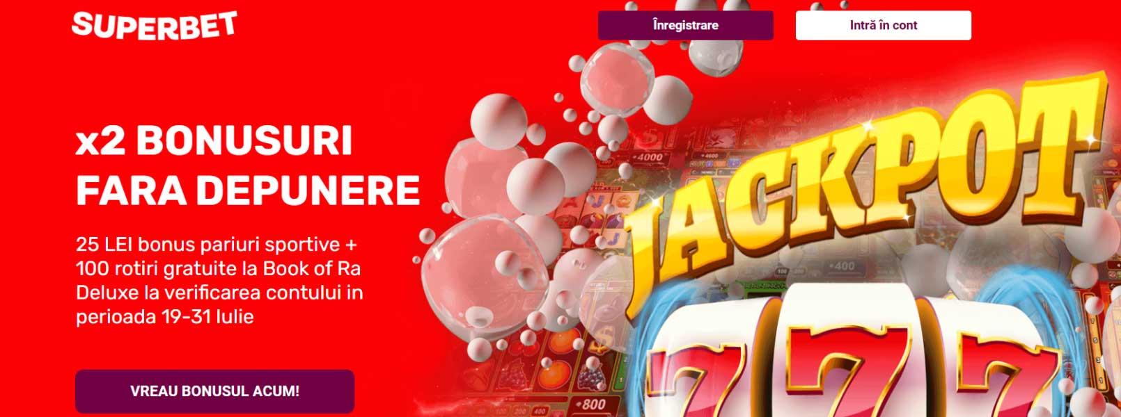 promotii superbet fara depunere