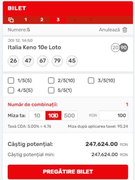 bilet loto online pasi ghid